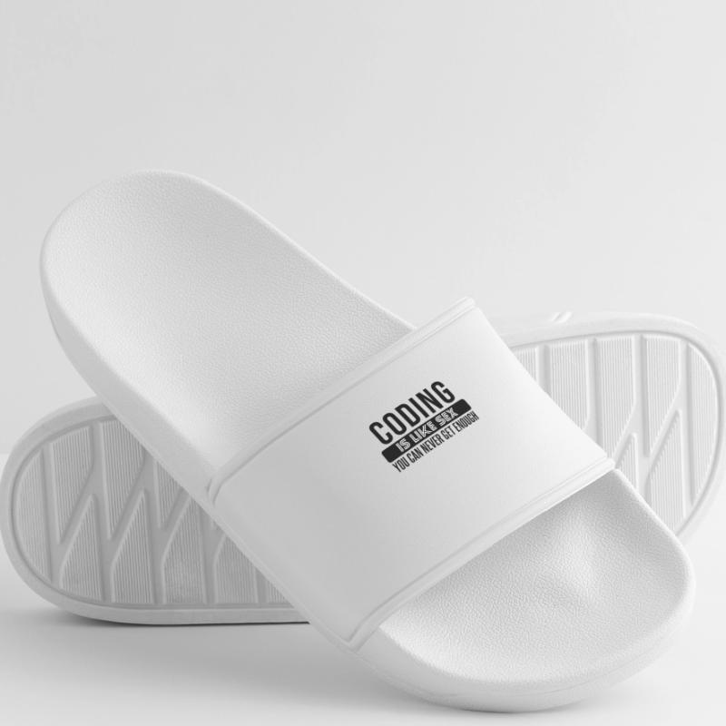 Coding Statement – Provocative Developer Design Men’s Pool Sliders