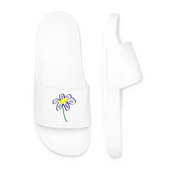 Mother's Day Gift Mother's Day Gift Idea - Men’s Pool Sliders - white - Front