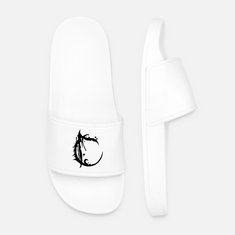 C - Männer Badelatschen - Weiß