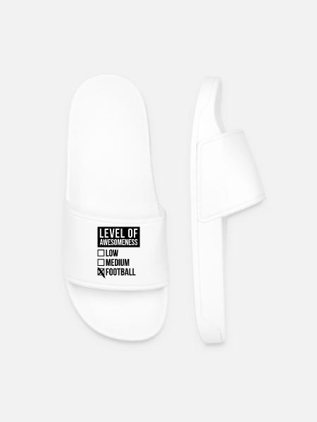 Football Football Football - Men’s Pool Sliders - white