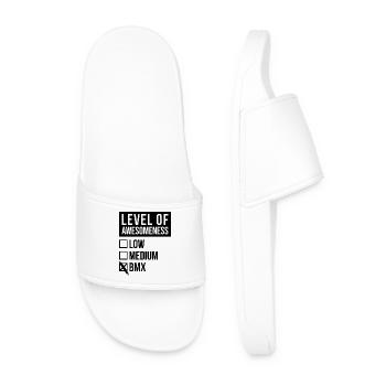 BMX - Men’s Pool Sliders - white - Front