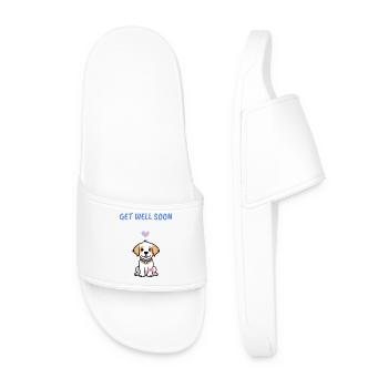 Bon rétablissement - Claquettes Homme - blanc - Devant