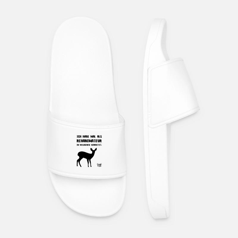 Rehanimateur - Männer Badelatschen - Weiß