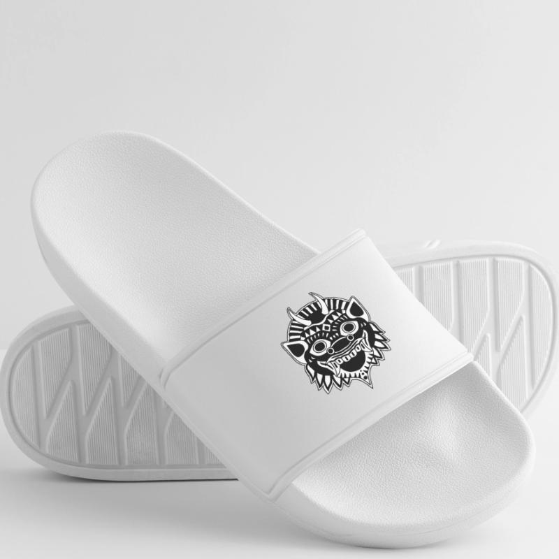 Drache oder Dämon? Männer Badelatschen