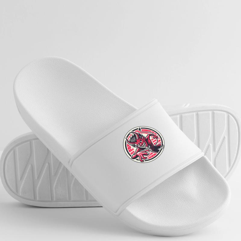 Agile Evil Devilish Devil Devil Devil Men’s Pool Sliders