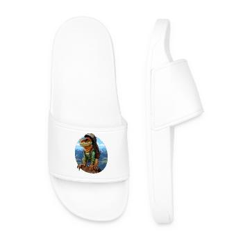 Lézards Alpiniste / Lézard de randonnée - Claquettes Homme - blanc - Devant