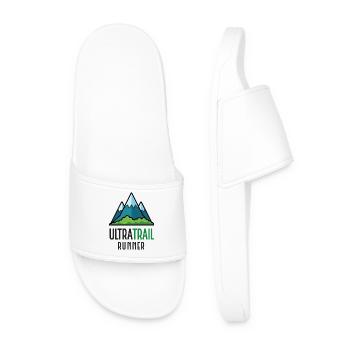 Coureur d’ultra-trail - Claquettes Homme - blanc - Devant