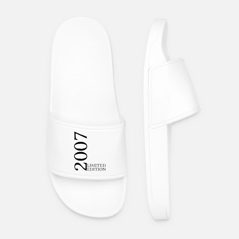2007 Limited Edition - Männer Badelatschen - Weiß