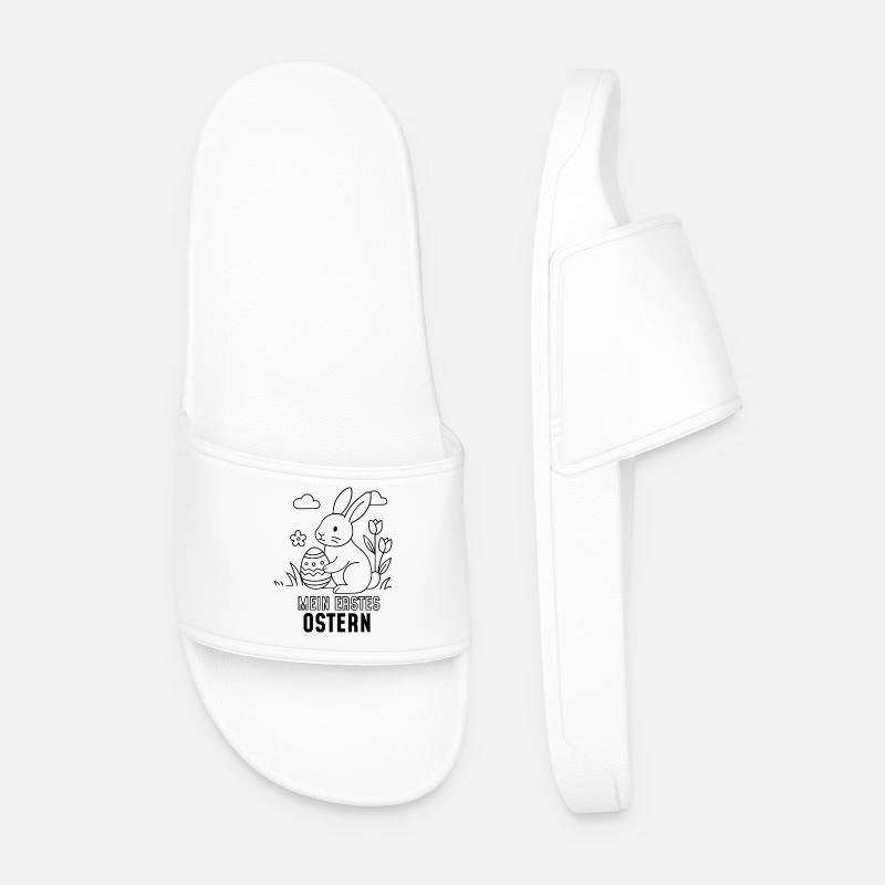 My first Easter - Men’s Pool Sliders - white