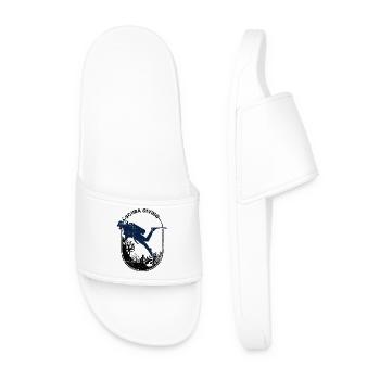 Conception de la silhouette du plongeur - Claquettes Homme - blanc - Devant