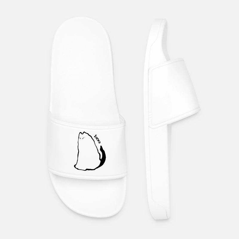 BUH - Männer Badelatschen - Weiß