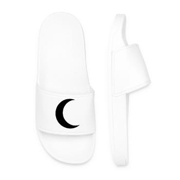 Minimalisme de la silhouette lunaire - Claquettes Homme - blanc - Devant