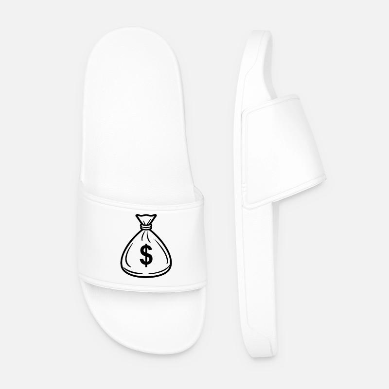 Geldbeutel - Männer Badelatschen - Weiß