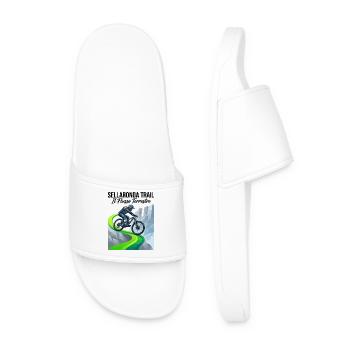 Sellaronda Neon Summit MTB Rider - Men’s Pool Sliders - white - Front