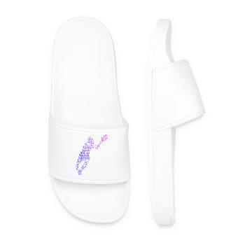 Idée cadeau pour un tennis avec tennis - Claquettes Homme - blanc - Devant