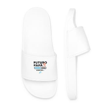 Future Pope 2026 First Father 2026 - Men’s Pool Sliders - white - Front