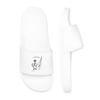 LE PETIT PEINTRE CREATION LOUIS RUNEMBERG - Claquettes Homme - blanc - Devant
