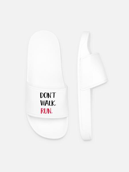 courir - Claquettes Homme - blanc
