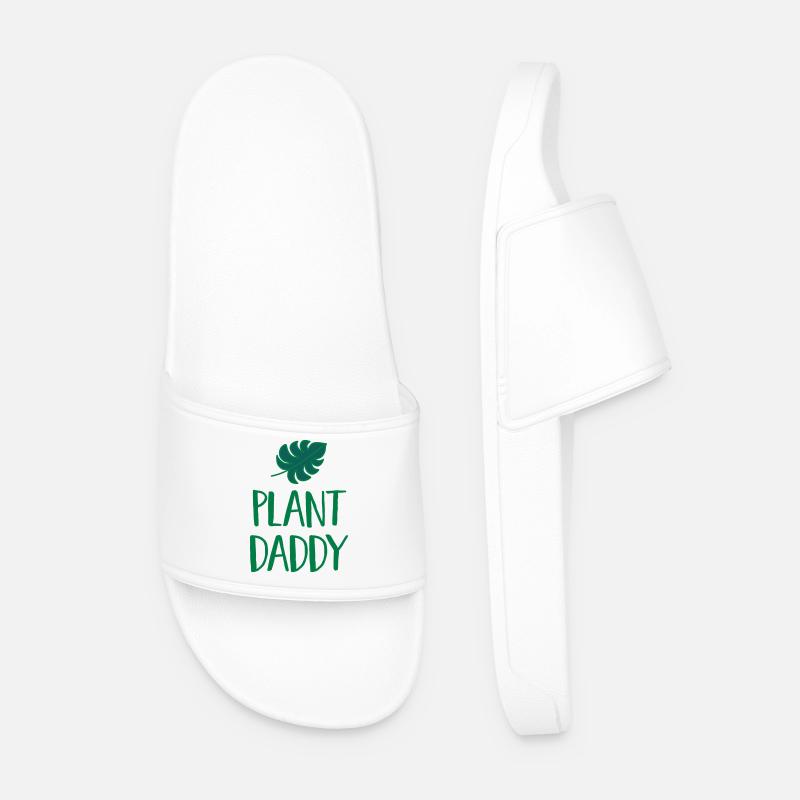 Pianta papà - Ciabatte per il mare da uomo - bianco