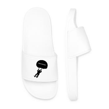 parachutiste - Claquettes Homme - blanc - Devant