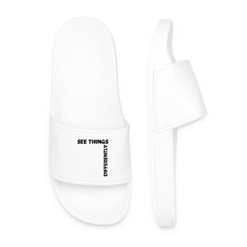 See things differently - Men’s Pool Sliders - white - Front