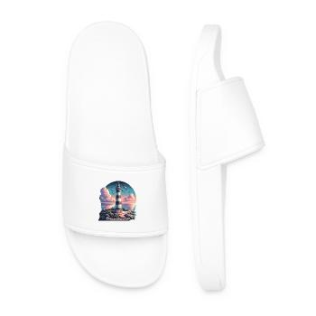 Dream direction - Men’s Pool Sliders - white - Front