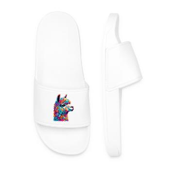 Alpaga - Claquettes Homme - blanc - Devant