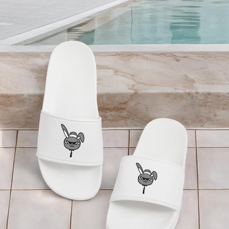 Bunny Sunglasses Cappy Tie Cool Hat Comic Men’s Pool Sliders