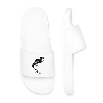 Lézard - Claquettes Homme - blanc - Devant