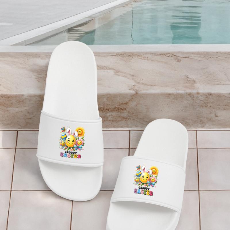 Easter Easter Bunny Easter Eve Easter Sunday Easter Egg Spring Men’s Pool Sliders