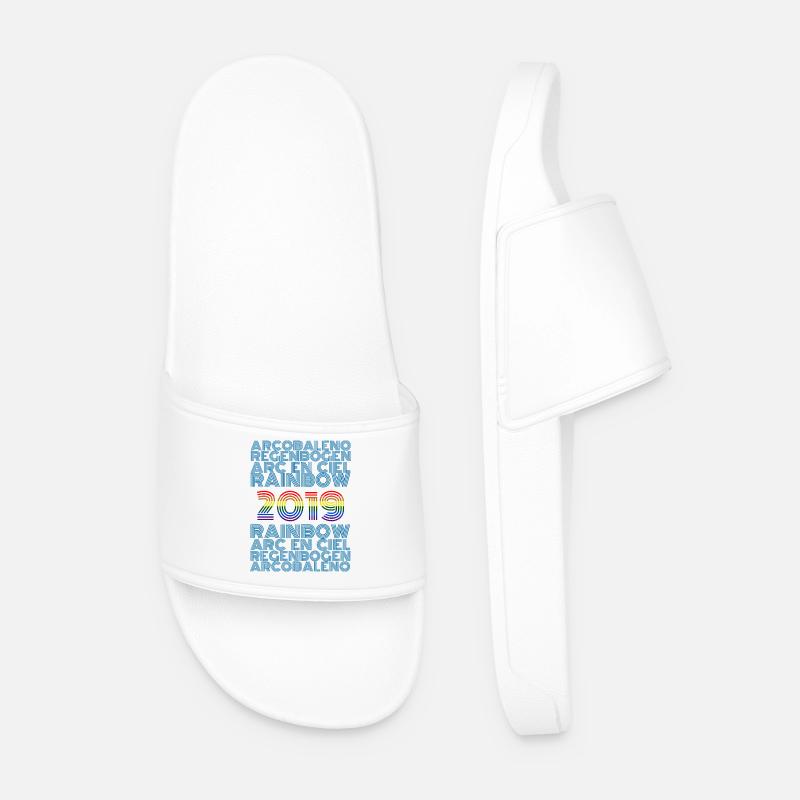 2019 - Men’s Pool Sliders - white