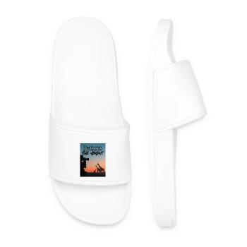 Safari au coucher du soleil - Claquettes Homme - blanc - Devant