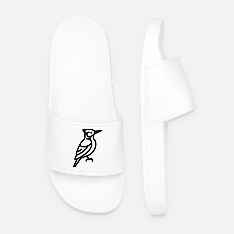 Specht - Männer Badelatschen - Weiß