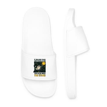 Miss the stars - Men’s Pool Sliders - white - Front