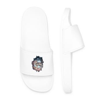 Loup - Claquettes Homme - blanc - Devant
