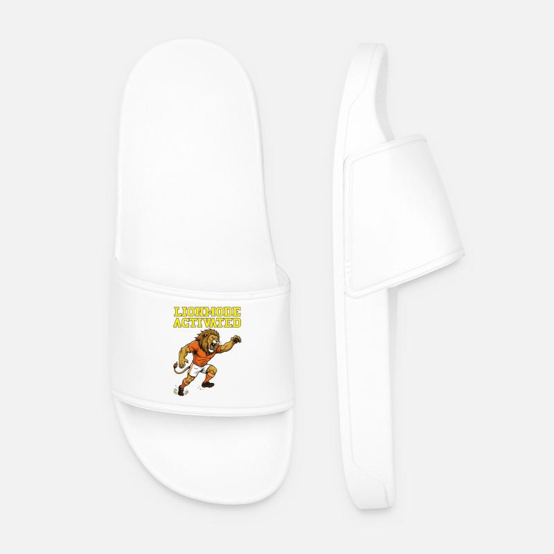 LionModeActivated - Claquettes Homme - blanc