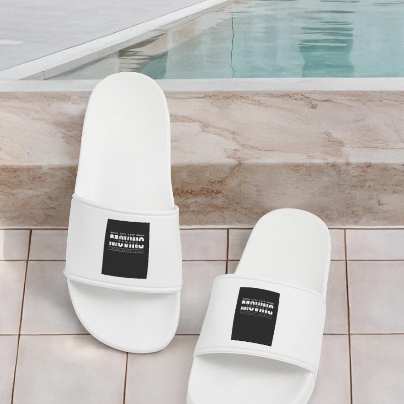 Continue simplement d’avancer, ornithorynque Claquettes Homme