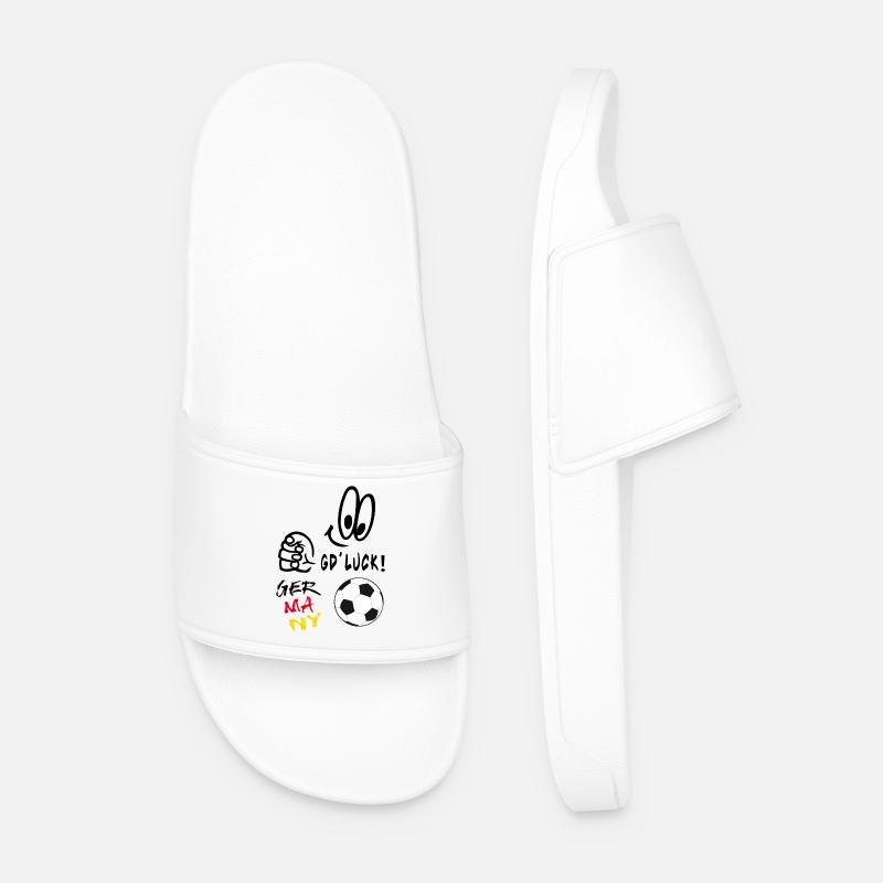Soccer - Men’s Pool Sliders - white