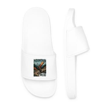Randonnée - Aventure en plein air - Ambiance montagneuse - Claquettes Homme - blanc - Devant