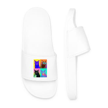 Cats Bombay Cat - Men’s Pool Sliders - white - Front