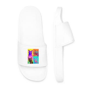 Chats Havana Cat - Claquettes Homme - blanc - Devant