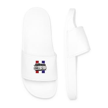 Barkas B1000 // LowLife // Illustration - Claquettes Homme - blanc - Devant