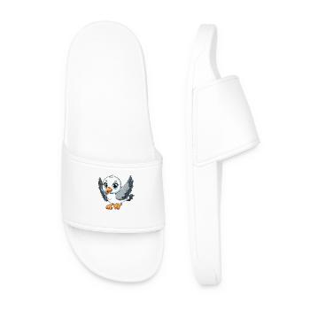 Baby Seagull - Men’s Pool Sliders - white - Front