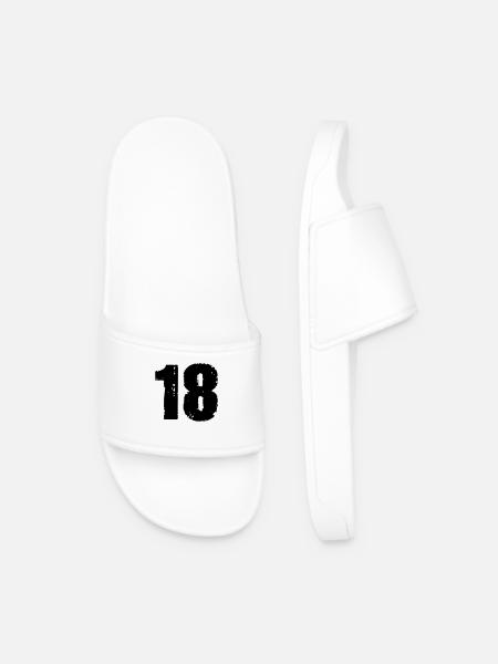 18 - Men’s Pool Sliders - white