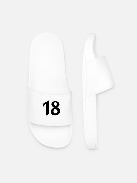 18 - Men’s Pool Sliders - white