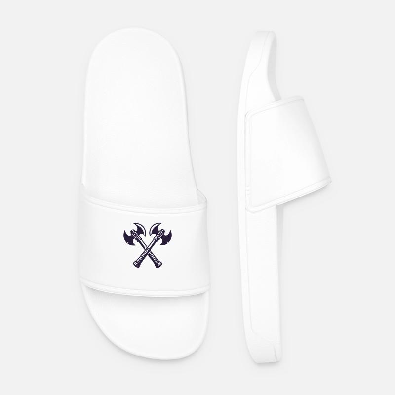 Axe 2 - Men’s Pool Sliders - white