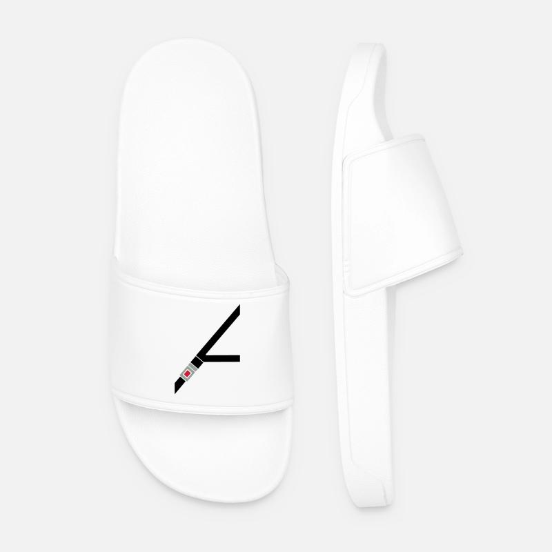 Sicherheitsgurt - Männer Badelatschen - Weiß