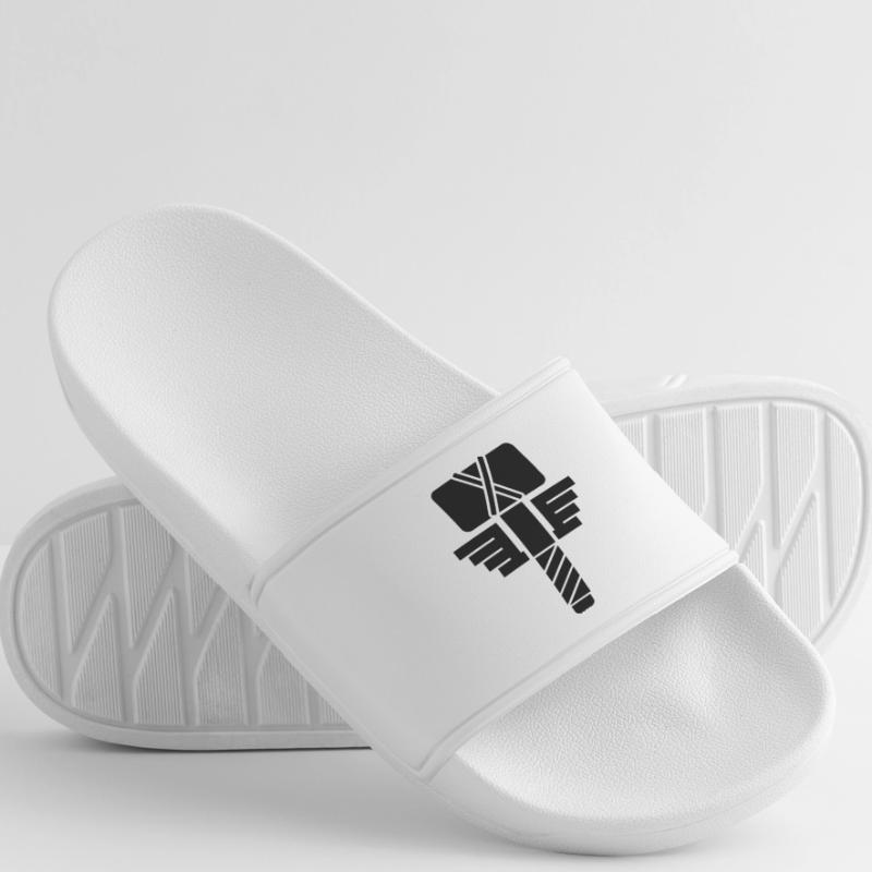 Thor Hammer – Wikinger Mjölnir Comic Superheld Männer Badelatschen