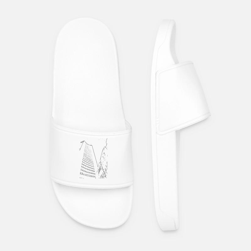 Leipzig - Men’s Pool Sliders - white