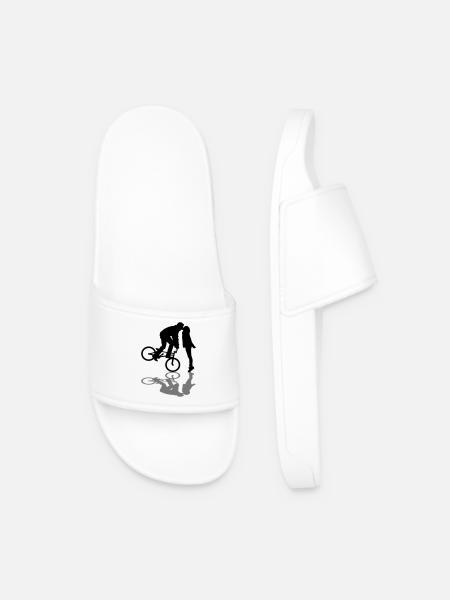 BMX baiser - Claquettes Homme - blanc